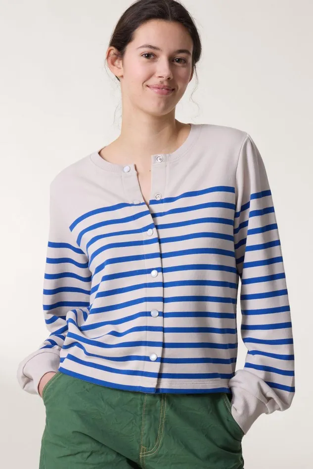 Sweatshirts Women Leon and Harper Sweat Sensas Sailor Blue