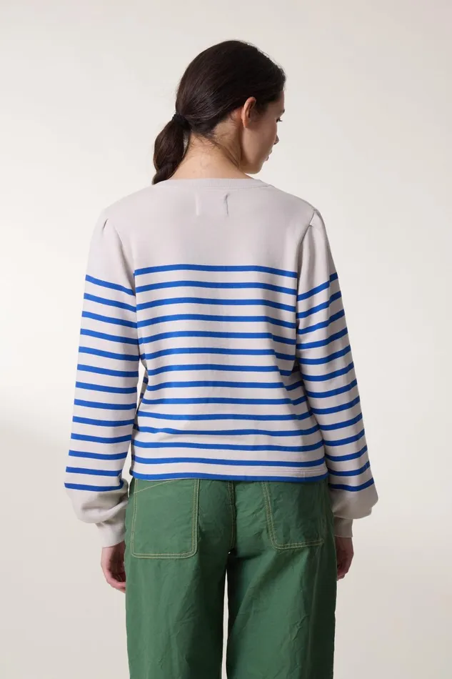 Sweatshirts Women Leon and Harper Sweat Sensas Sailor Blue