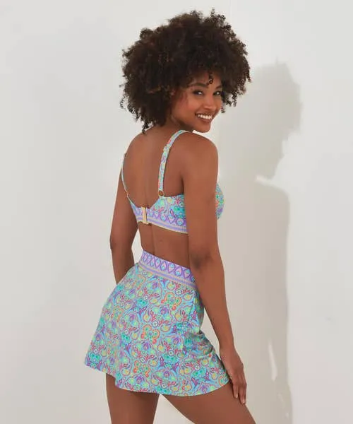 Swimwear Apparel Joebrowns Paradise Cove Swim Skirt Blue Multi Swimwear Apparel Joebrowns Paradise Cove Swim Skirt Blue Multi