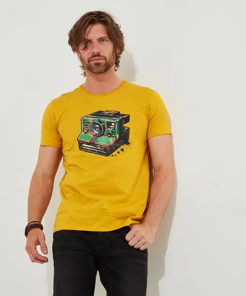 TShirts and Tops Apparel Joebrowns Retro Camera Tee Yellow