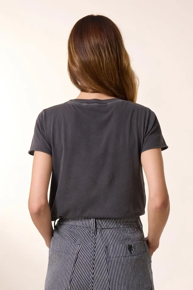 TShirts and Tops Women Leon and Harper Toro Strass TShirt Carbone