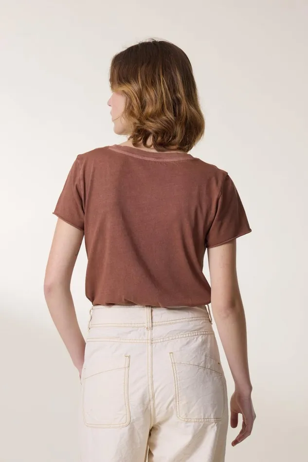 TShirts and Tops Women Leon and Harper Toro Wave Tshirt Blush