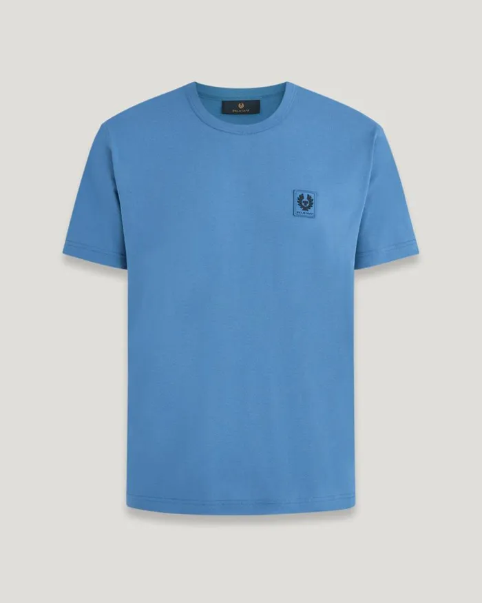 TShirts Men Belstaff Belstaff TShirt Moonlight Blue