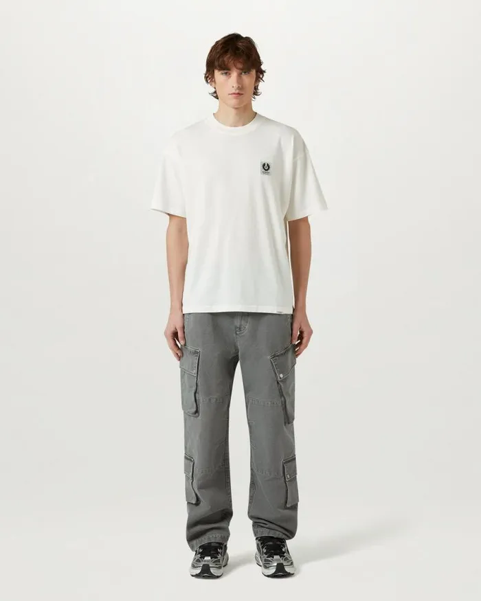 TShirts Men Belstaff Belstaff X Represent Patch TShirt White