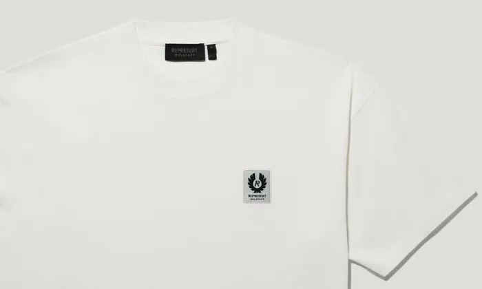 TShirts Men Belstaff Belstaff X Represent Patch TShirt White