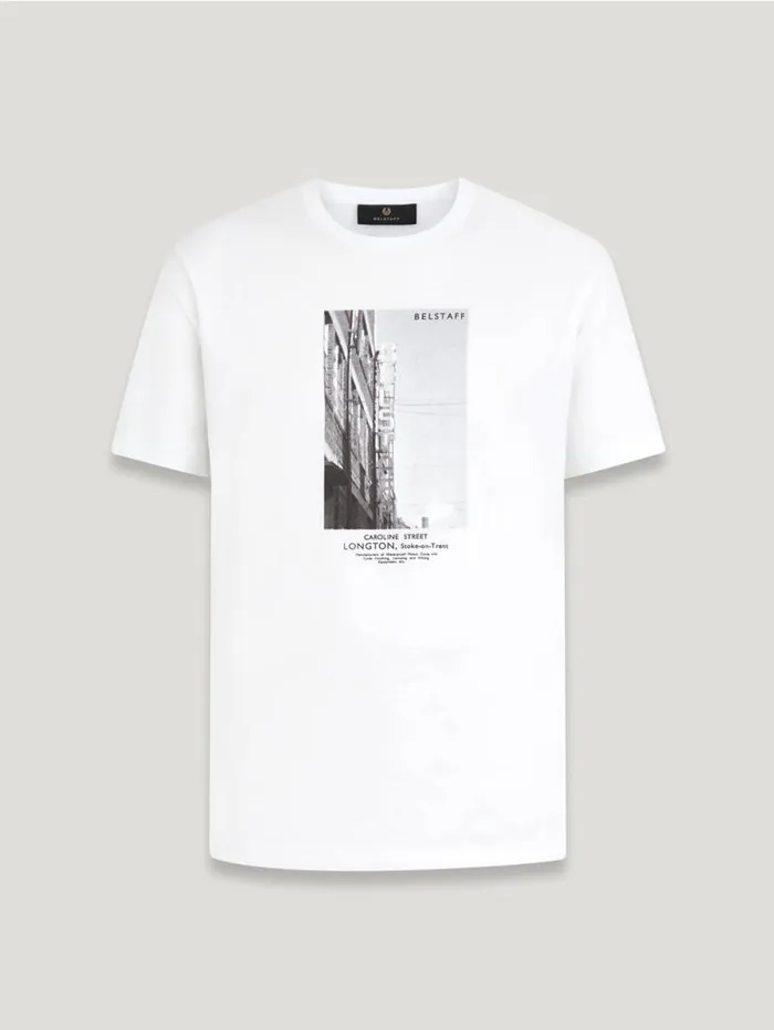 TShirts Men Belstaff Factory TShirt White
