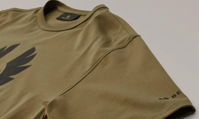 TShirts Men Belstaff Motorcycle Phoenix TShirt Belstaff Olive