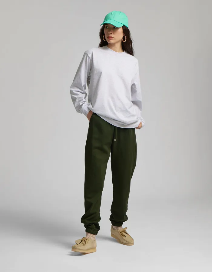 TShirts Oversized Organic LS TShirt 8211 Misty Brown Colorfulstandard Women