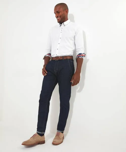 Tailoring Joebrowns Apparel Delightful Double Collar Shirt White