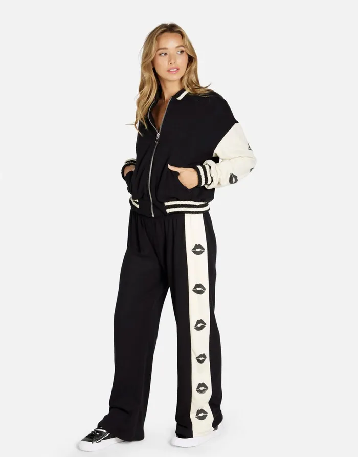 Taissa Mini Lips Blackbone Women039s Lauren Moshi Jackets