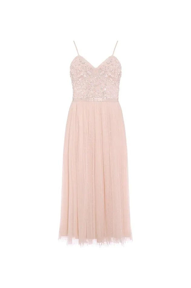 Tempest Bodice Cami Ballerina Dress Pink Women Needle and Thread Dresses