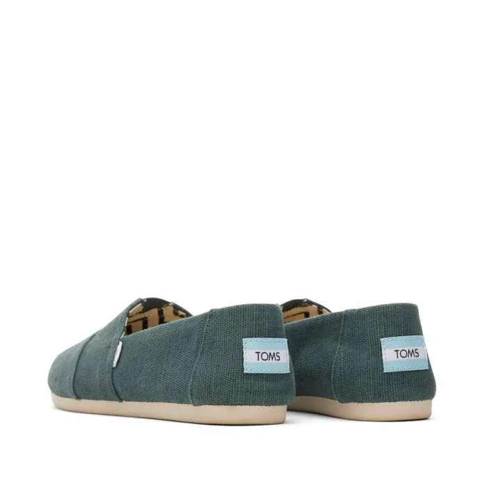 Toms Alpargatas Alpargata Bonsai Green Heritage Canvas 8211 Women