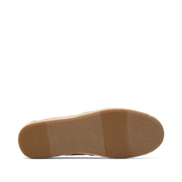 Toms Alpargatas Alpargata Rope 20 Espadrille Geometric Pink 8211 Women Toms Alpargatas Alpargata Rope 20 Espadrille Geometric Pink 8211 Women