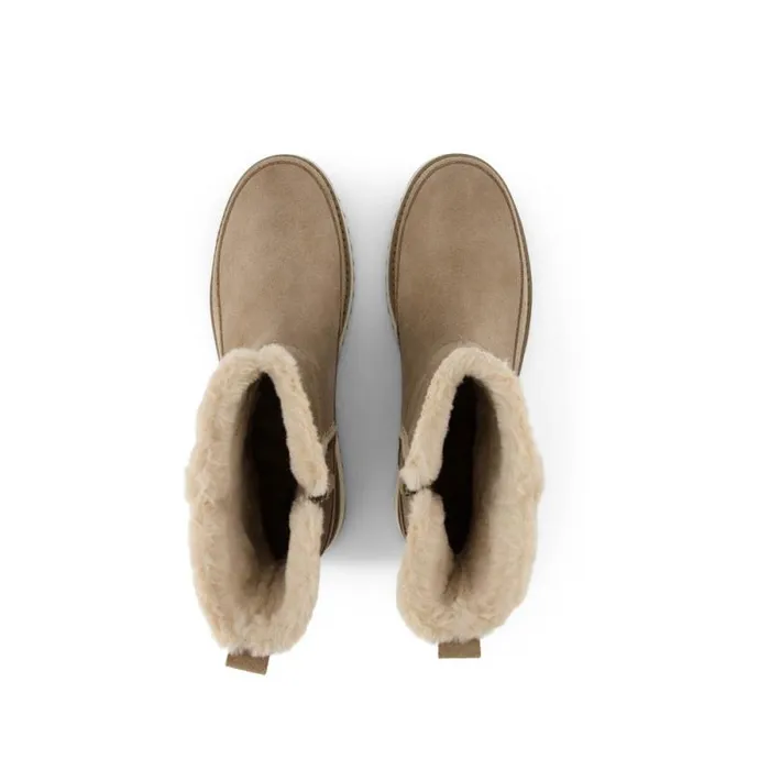 Toms Boots and Booties Bergen Boot Water Resistant Dune Suede 8211 Women