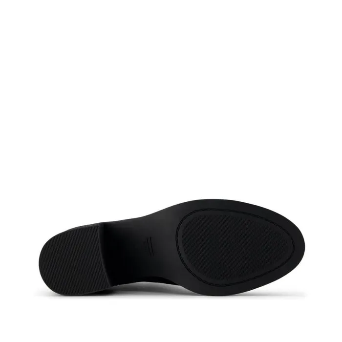 Toms Boots and Booties Evelyn Chelsea Heeled Boot Black Metallic Suede 8211 Women Toms Boots and Booties Evelyn Chelsea Heeled Boot Black Metallic Suede 8211 Women