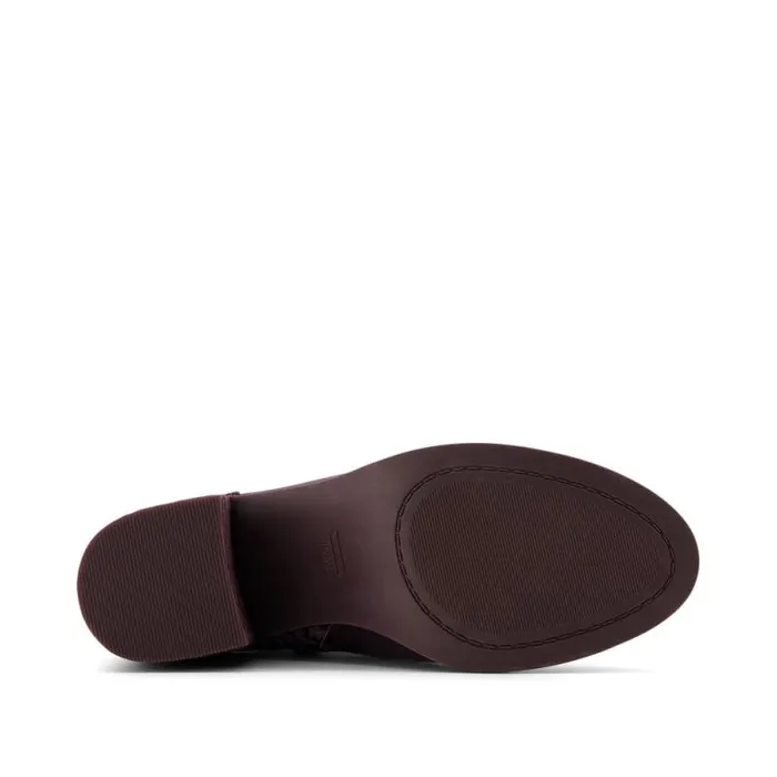 Toms Boots and Booties Evelyn Heeled Boot Blackberry Leather Brocade 8211 Women Toms Boots and Booties Evelyn Heeled Boot Blackberry Leather Brocade 8211 Women