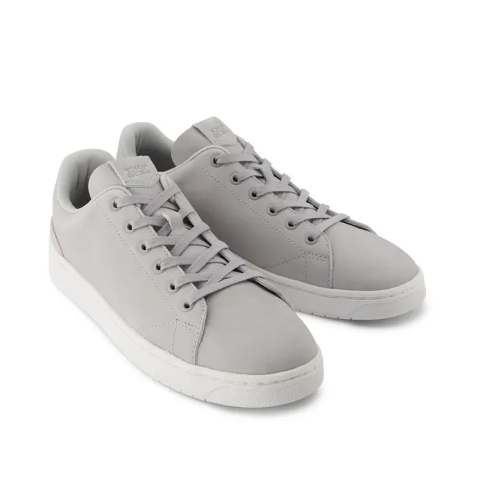 Toms Dress Casual TRVL LITE LaceUp Sneaker Light Gray Leather 8211 Men