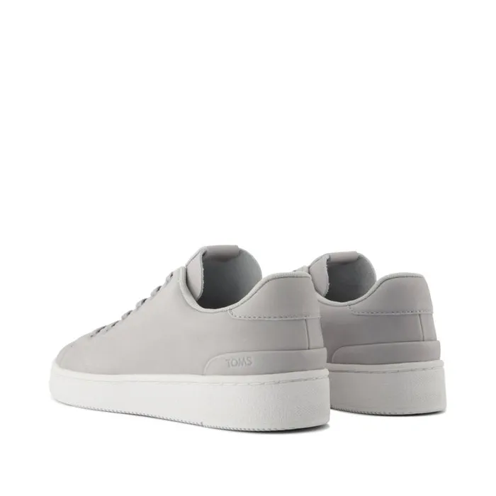 Toms Dress Casual TRVL LITE LaceUp Sneaker Light Gray Leather 8211 Men