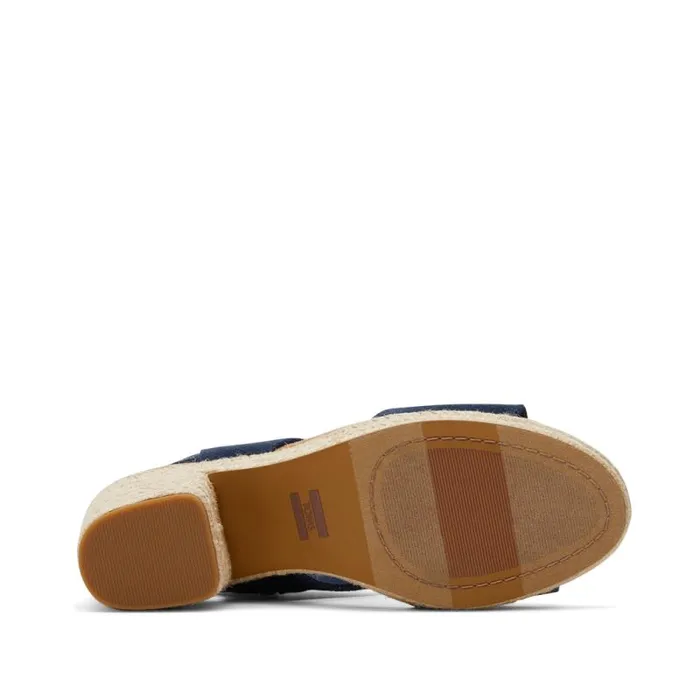 Toms Espadrilles Majorca Rope Platform Sandal Basket Weave Navy 8211 Women Toms Espadrilles Majorca Rope Platform Sandal Basket Weave Navy 8211 Women