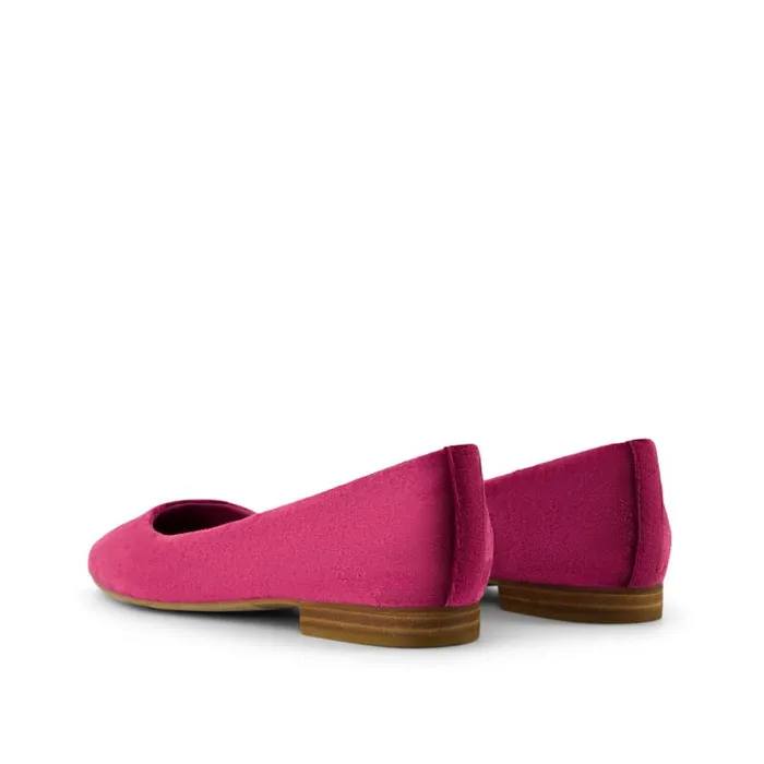 Toms Flats and Loafers Briella Flat Berry Burgundy Crushed Velvet 8211 Women