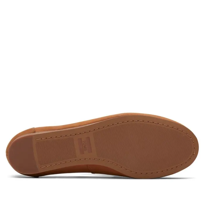 Toms Flats and Loafers Darcy Flat Tan Leather 8211 Women