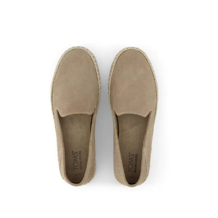 Toms Slip Ons Carolina Espadrille Dune 8211 Women