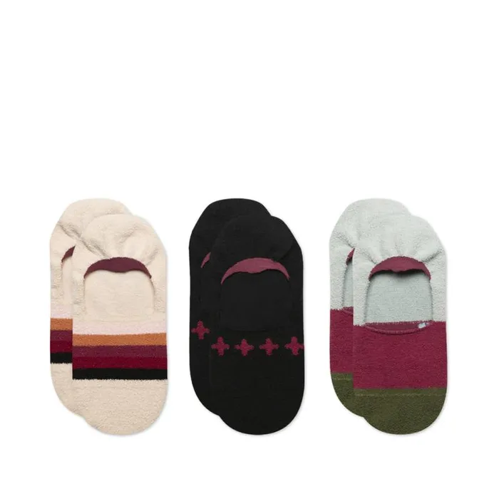 Toms Socks Classic No Show Socks 3 Pack Multi Boho Cozy 8211 Gear