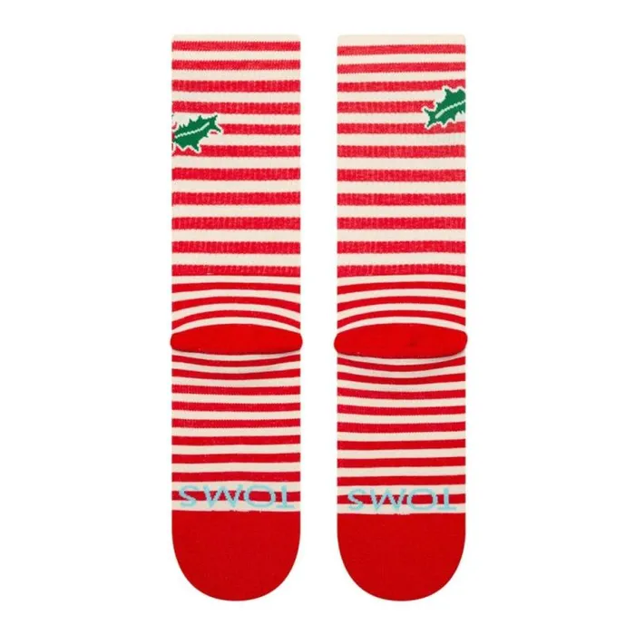 Toms Socks Crew Socks Candy Cane Holiday Print 8211 Gear