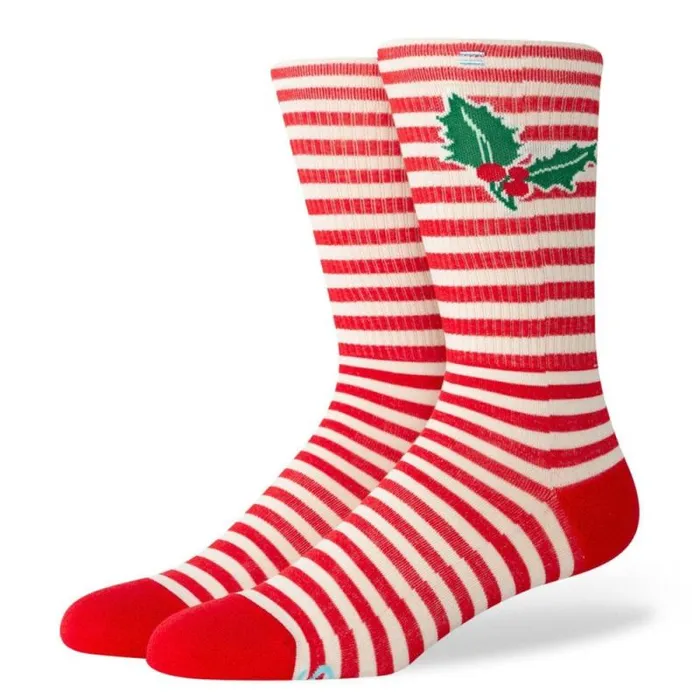 Toms Socks Crew Socks Candy Cane Holiday Print 8211 Gear