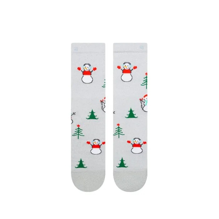 Toms Socks High Crew Socks Snowman Print 8211 Gear Toms Socks High Crew Socks Snowman Print 8211 Gear