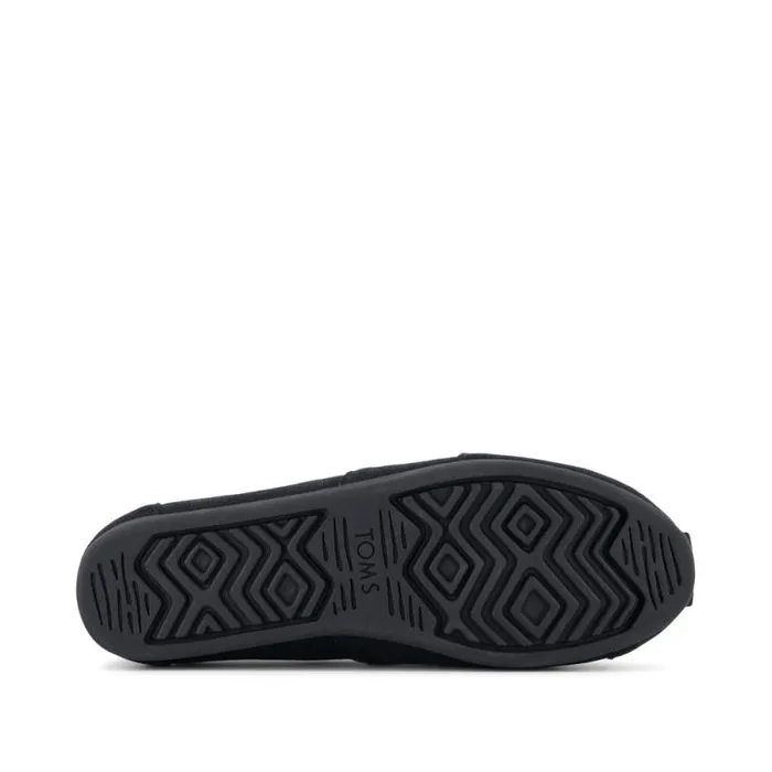 Toms TOMS Classics Alpargata Cloudbound Black Metallic Suede 8211 Women