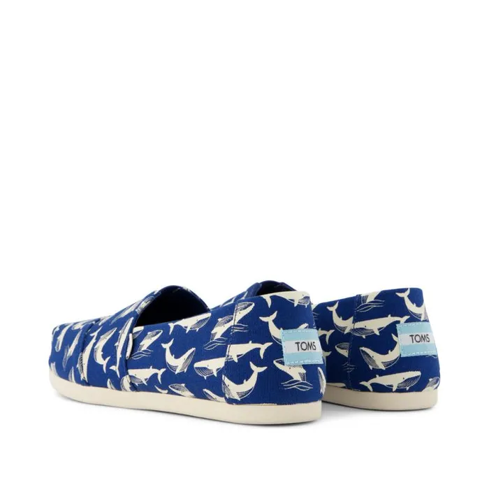 Toms TOMS Classics Alpargata Cloudbound Blue Glow In The Dark Whales 8211 Women Toms TOMS Classics Alpargata Cloudbound Blue Glow In The Dark Whales 8211 Women