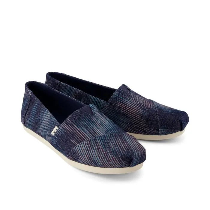 Toms TOMS Classics Alpargata Cloudbound Denim Navy 8211 Women Toms TOMS Classics Alpargata Cloudbound Denim Navy 8211 Women