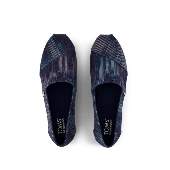 Toms TOMS Classics Alpargata Cloudbound Denim Navy 8211 Women Toms TOMS Classics Alpargata Cloudbound Denim Navy 8211 Women