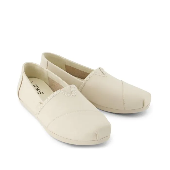 Toms TOMS Classics Alpargata Cloudbound Leather Fog 8211 Women Toms TOMS Classics Alpargata Cloudbound Leather Fog 8211 Women