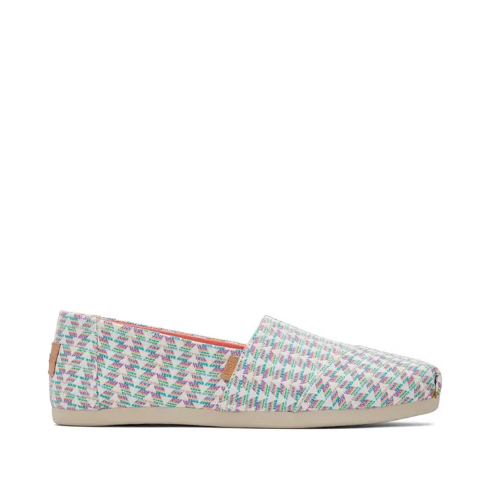 Toms TOMS Classics Alpargata Cloudbound Multi Color Triangle Woven 8211 Women