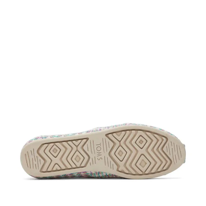 Toms TOMS Classics Alpargata Cloudbound Multi Color Triangle Woven 8211 Women Toms TOMS Classics Alpargata Cloudbound Multi Color Triangle Woven 8211 Women
