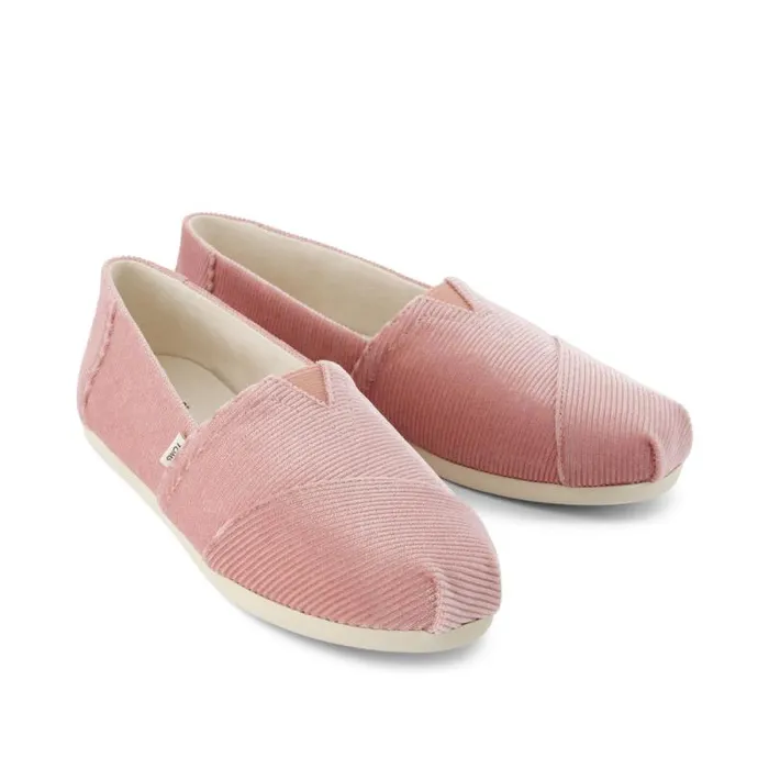 Toms TOMS Classics Alpargata Cloudbound Pink Corduroy 8211 Women