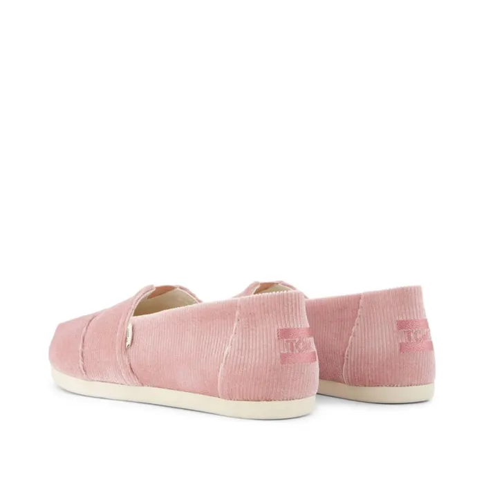 Toms TOMS Classics Alpargata Cloudbound Pink Corduroy 8211 Women