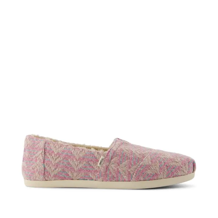 Toms TOMS Classics Alpargata Cloudbound Pink Cozy Global Woven 8211 Women