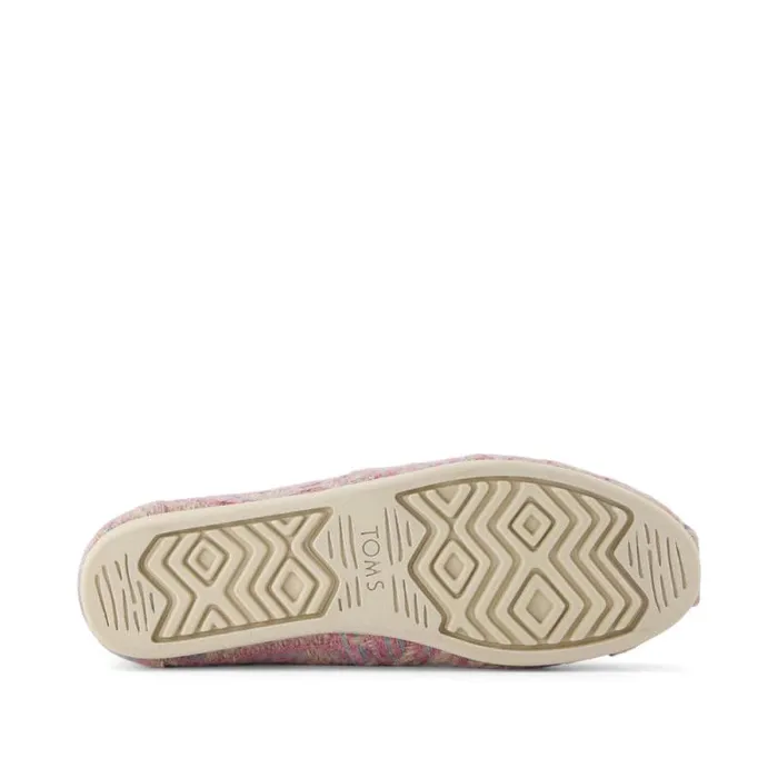 Toms TOMS Classics Alpargata Cloudbound Pink Cozy Global Woven 8211 Women