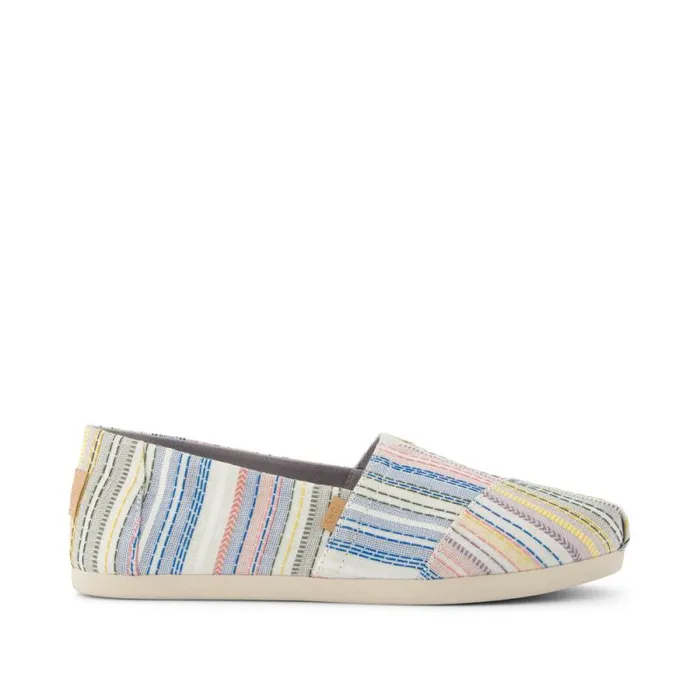Toms TOMS Classics Alpargata Cloudbound Stripes Grey 8211 Women