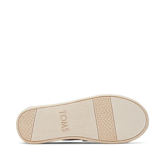 Toms TOMS Classics Alpargata Kids Shoe Navy Woven Stripes 8211 KidsWomen