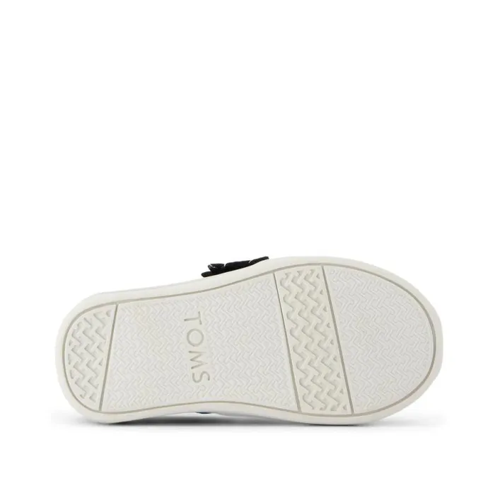 Toms TOMS Classics Alpargata Toddler Shoe Black Quilted Daisy 8211 KidsWomen