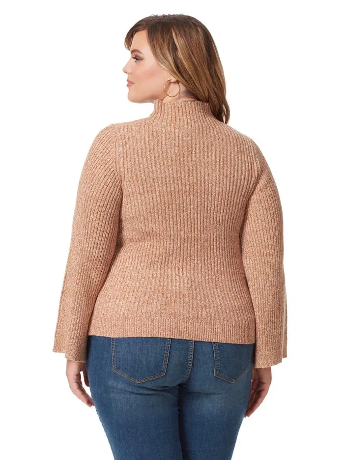 Tops Clothing Jessica Simpson Kaida Sweater In Mocha Mousse