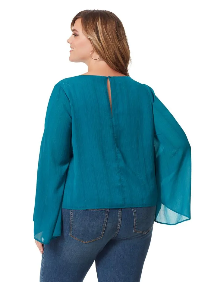 Tops Clothing Jessica Simpson Monique Top Ocean Depths