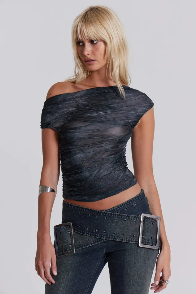 Tops Shop Reign Asymmetric Top 8211 Jaded London Women