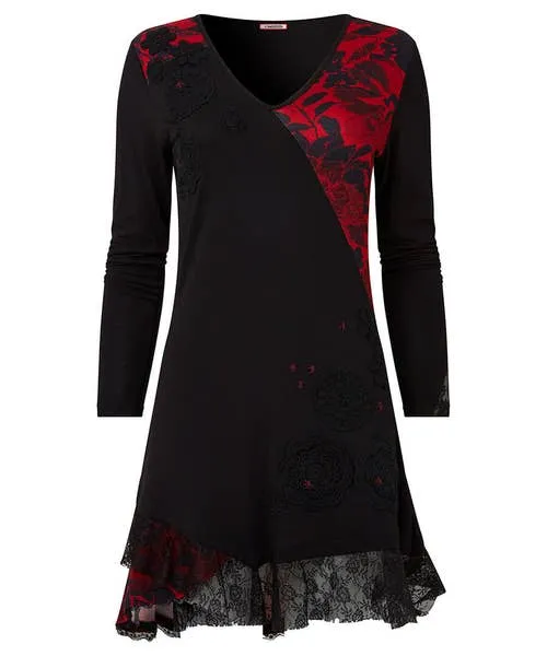 Tops Tunics and Blouses Apparel Joebrowns Joe8217s Favourite Cutabout Jersey Tunic Black