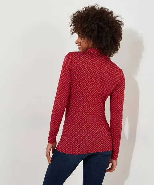 Tops Tunics and Blouses Apparel Lola Geo Jersey Print Top Pink Joebrowns Tops Tunics and Blouses Apparel Lola Geo Jersey Print Top Pink Joebrowns