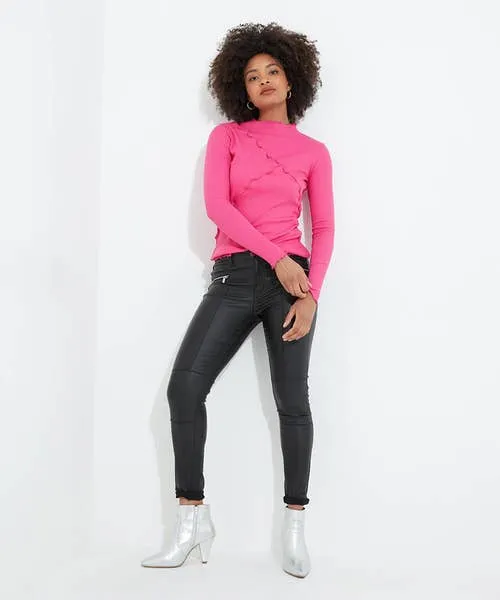 Tops Tunics and Blouses Chrissie Jersey Top CreamPink 8211 Joebrowns Apparel Tops Tunics and Blouses Chrissie Jersey Top CreamPink 8211 Joebrowns Apparel